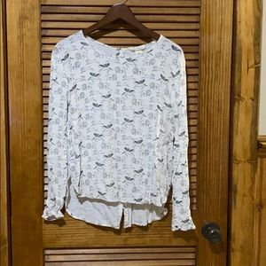 H&M long sleeve blouse